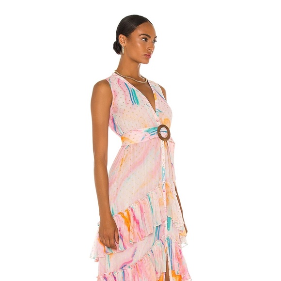 Pink Maxi Rococo Sand Dress - Picture 2 of 3